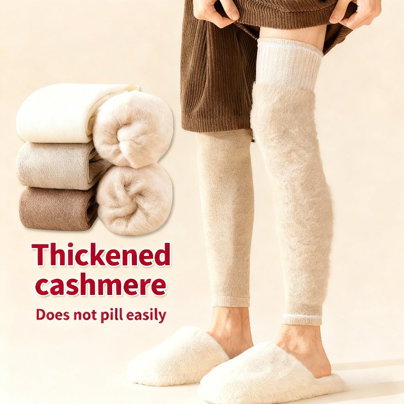 Thermal Sock Winter - Ultrawarme kasjmier beenwarmers voor heren Thermische