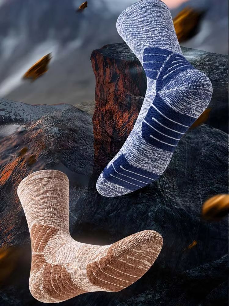 Wool Hiking Sock - 50% merinowollen sokken Warme wandelsokken met
