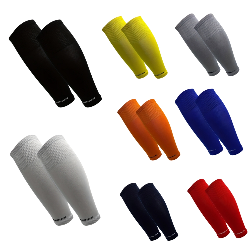 Compression Sleeve Calf - 2 paar sportbeenbeschermers, beenbeschermers met kuitcompressie,