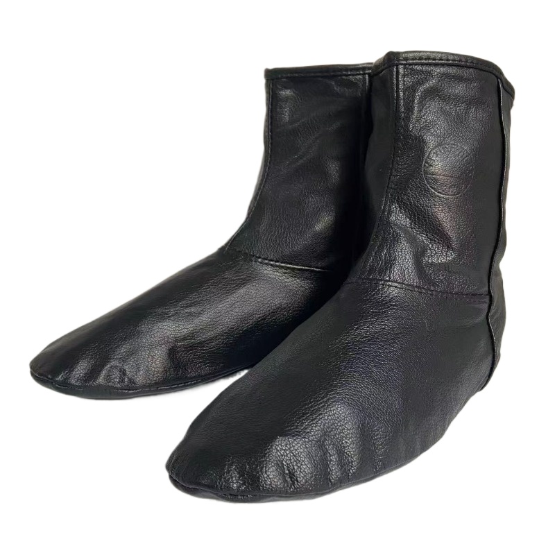 Thermal Sock Winter - Thermische schapenvachtleren sokken Zachte, echt leren