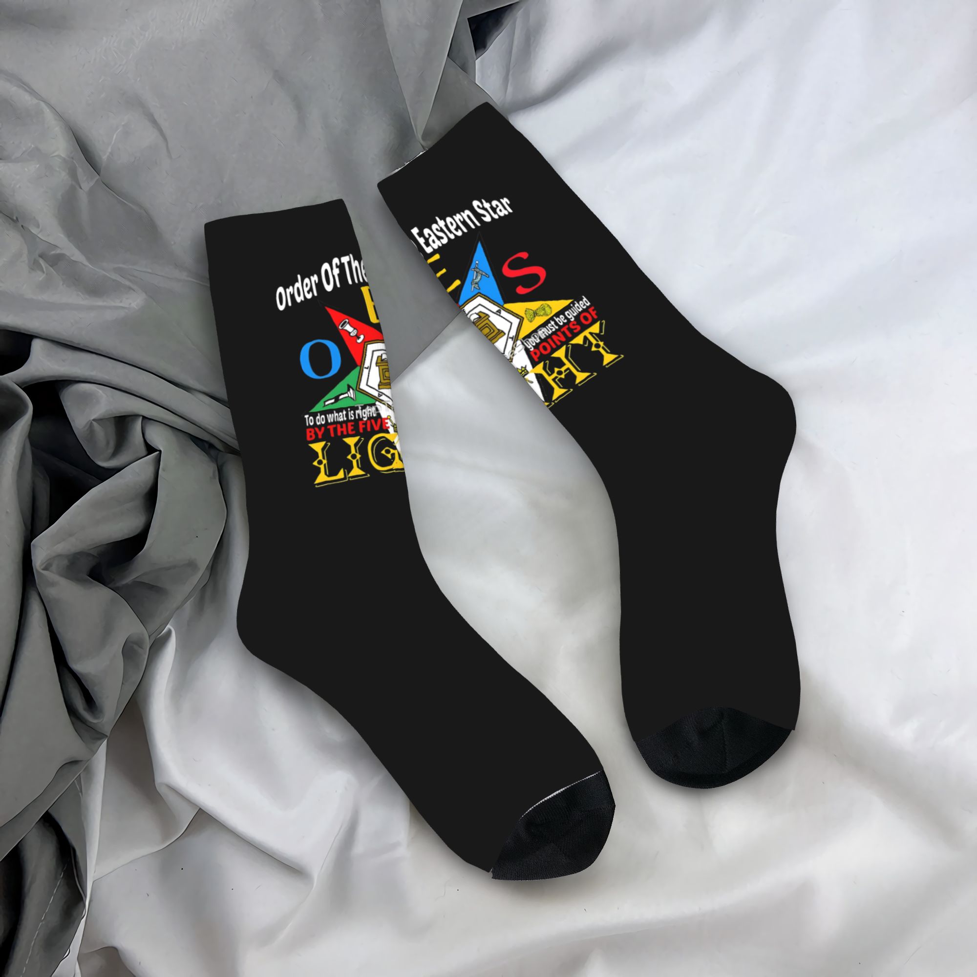 Dress Sock Men - Aangepaste f35dd394-b580-4dfe-a8cc-d138b0789233 Heren Crew Sokken Unisex