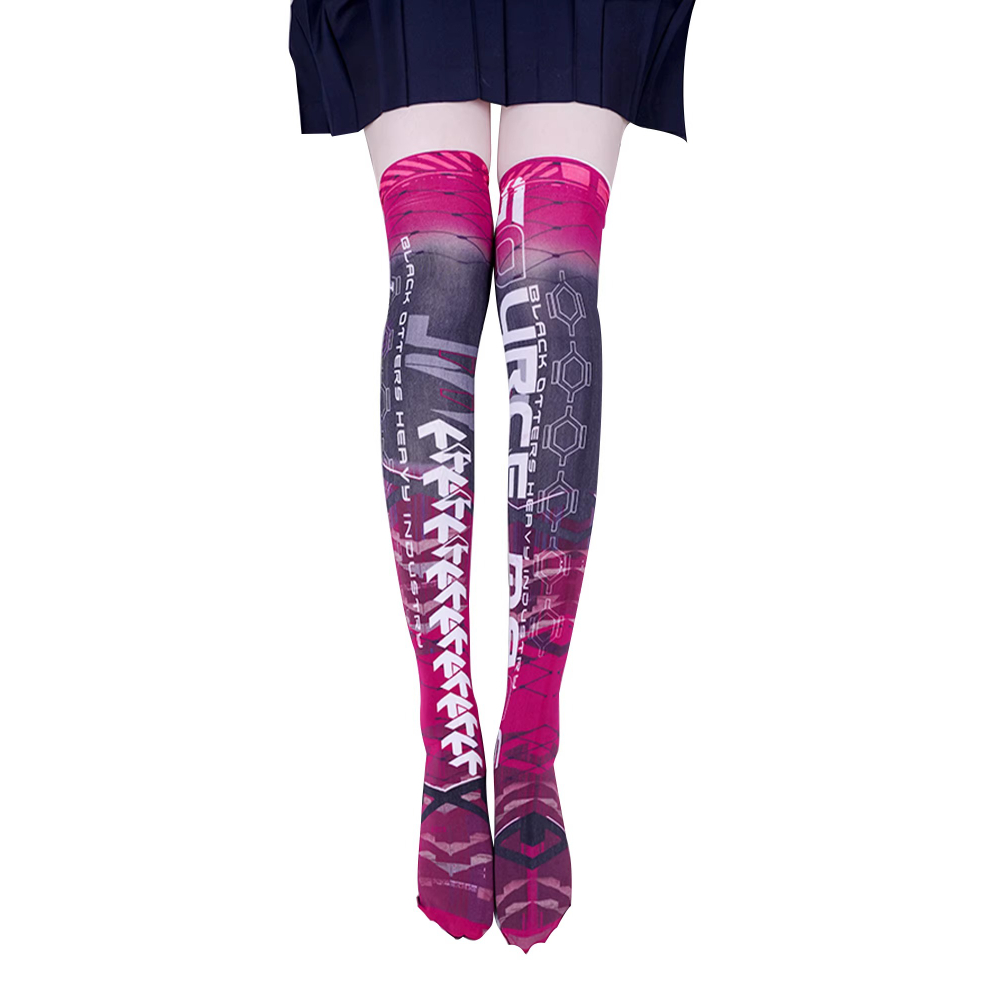 Knee High Sock Women - Anime Game Robot AI Mech Kousen
