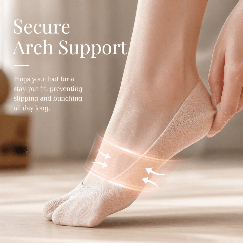 No Show Sock Women - 1 paar katoenmix sokken met twee