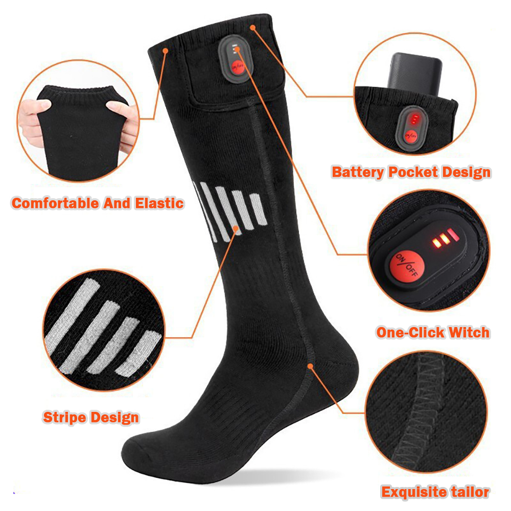 Winter verwarmde sokken met ac - Thermal Sock Winter recensie en prijs