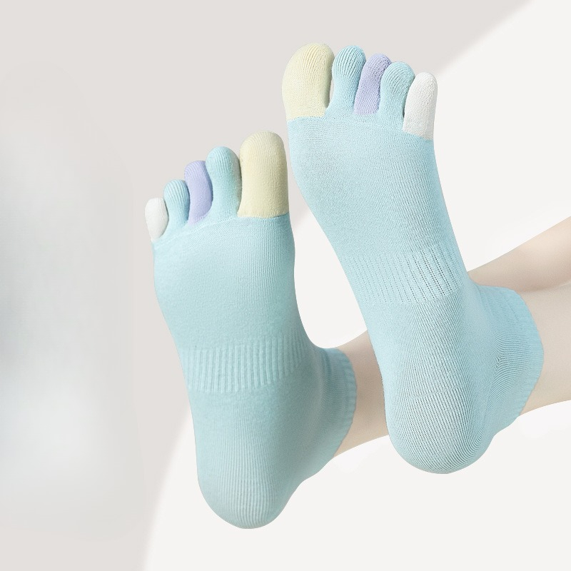 6 paar Zomer dunne ademende zw - Toe Sock Split recensie en prijs