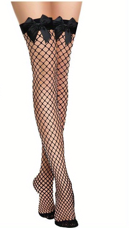 VrouwenKostuum Set Zwarte Bunn - Fishnet Stocking Women recensie en prijs
