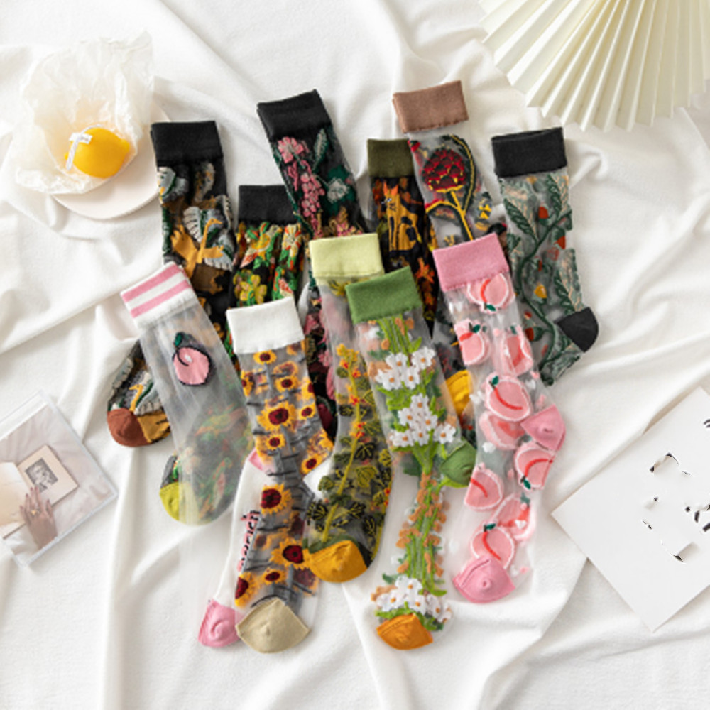 Vrouw Kant bloem korte sok dun - Invisibility Sock Loafer recensie en prijs
