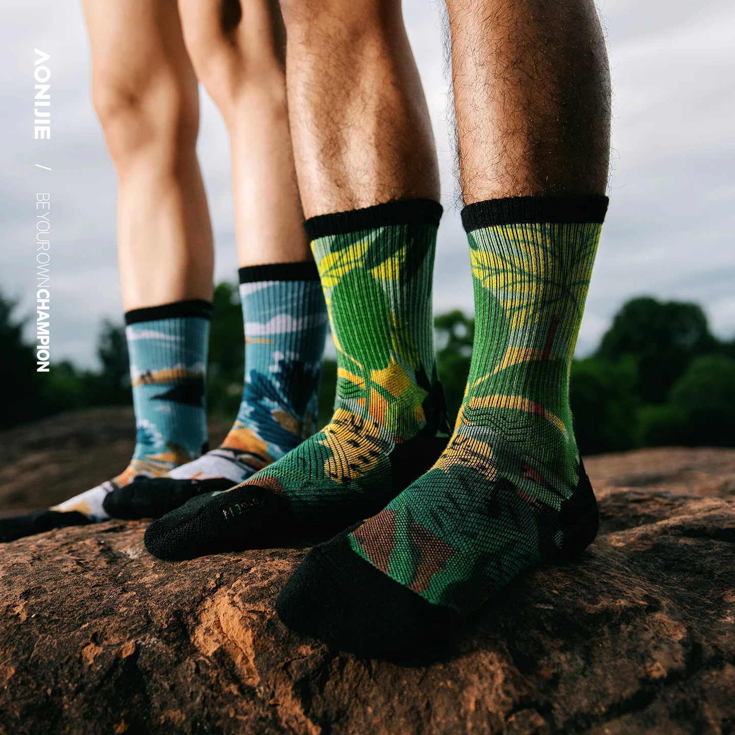 AONIJIE Outdoor Wollen Crew So - Wool Hiking Sock recensie en prijs