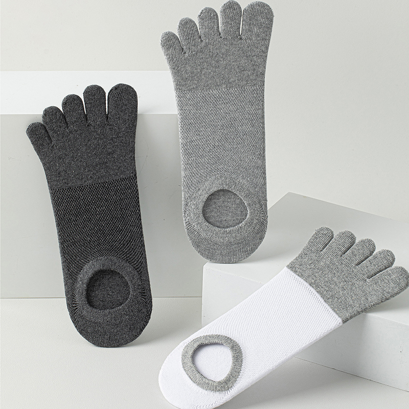 5 paar heren no-show teensokke - Toe Sock Split recensie en prijs