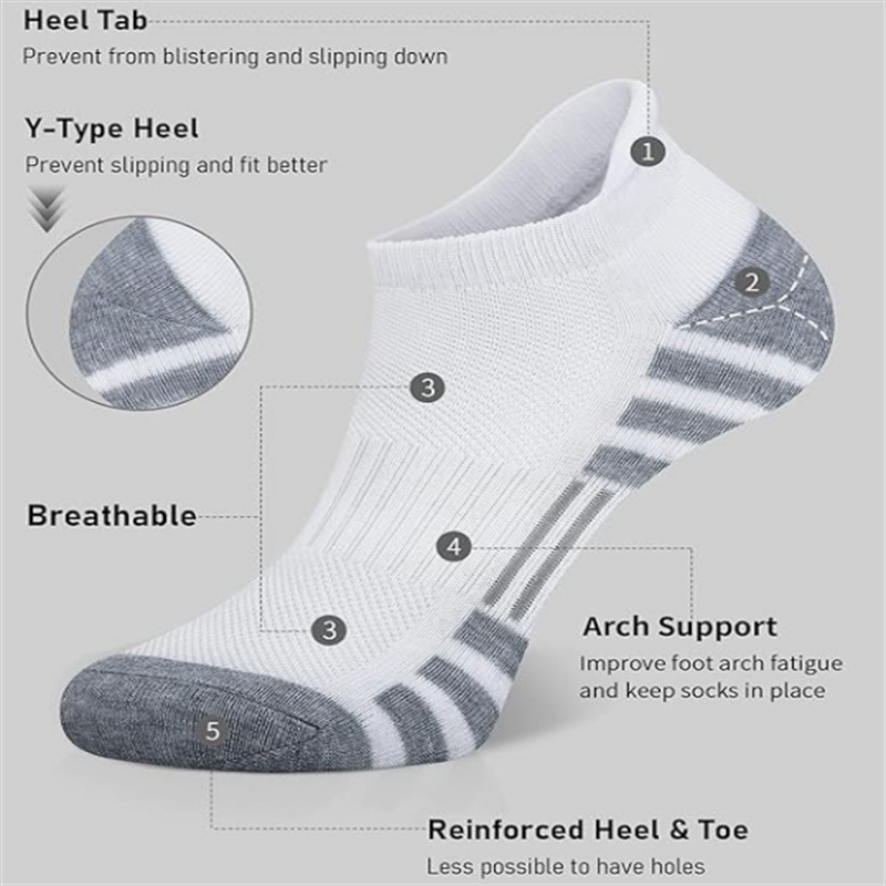 6/24 paar gedempte, ademende e - Athletic Sock Cushion recensie en prijs