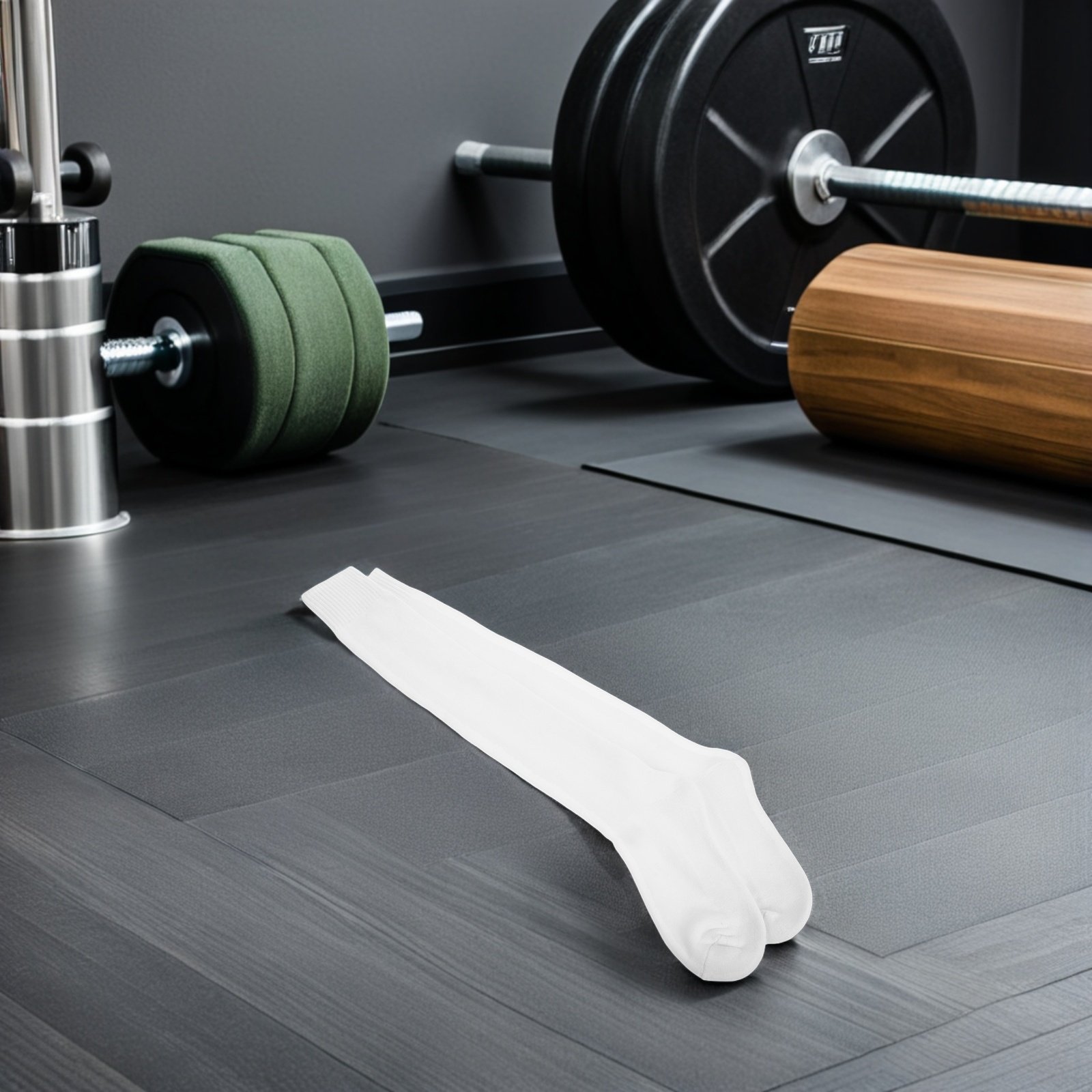 1 paar witte hekwerkcompetitie - Athletic Sock Cushion recensie en prijs