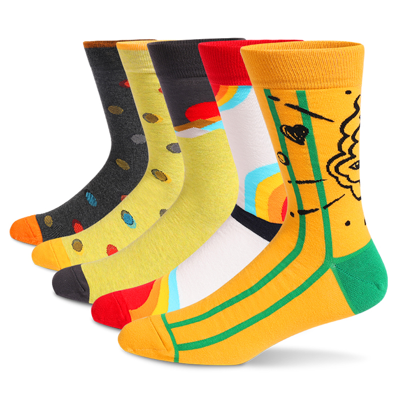 5 paar leuke herensokken, grap - Cotton Crew Sock Pack recensie en prijs
