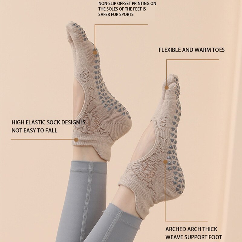 Vrouwen Yoga Teen Sokken Hoge  - Grip Sock Yoga recensie en prijs