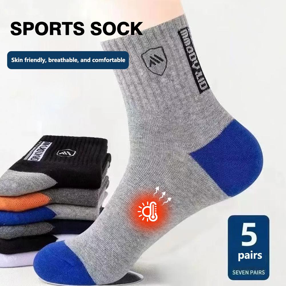 5 paar anti-geur- en antislips - Cotton Crew Sock Pack recensie en prijs