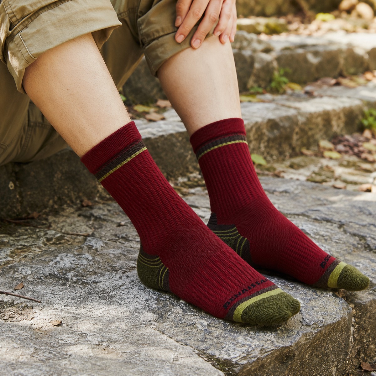 Heren Dames Merinowollen sokke - Wool Hiking Sock recensie en prijs