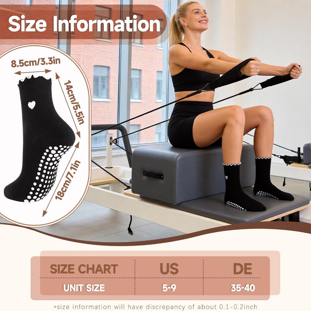 Stijlvolle yogasocken met anti - Grip Sock Yoga recensie en prijs