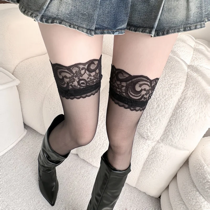 Kanten kousen vrouwen riem blo - Tights Pantyhose Sheer recensie en prijs