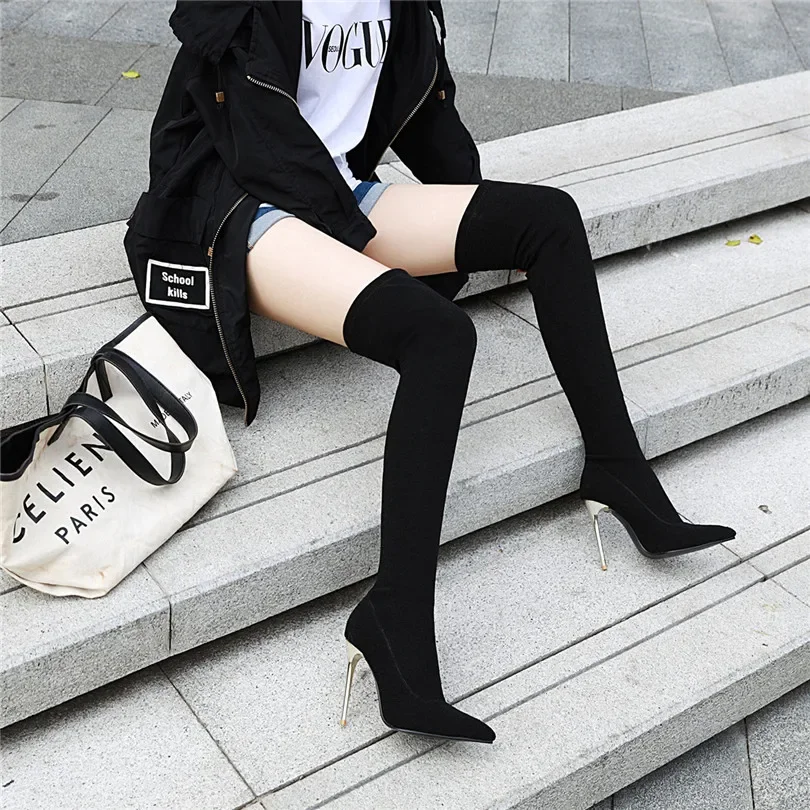 Plus Size Stretch Luipaard Ove - Knee High Sock Women recensie en prijs