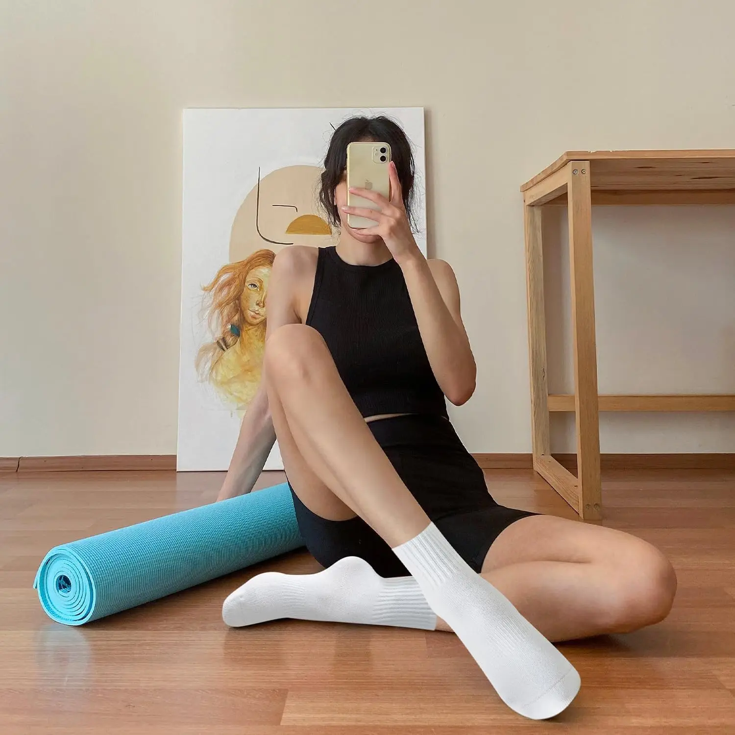4 paar yogasokken voor dames,  - Grip Sock Yoga recensie en prijs