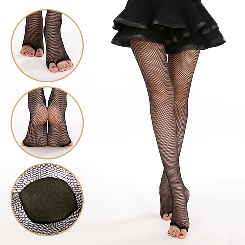 Sexy peeptoe Latin fishnet kou - Fishnet Stocking Women recensie en prijs