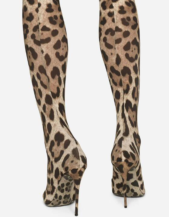 Sexy Luipaard Over-de-Knie Str - Knee High Sock Women recensie en prijs