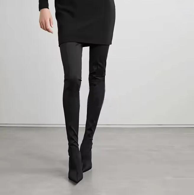 Sexy Luipaard Over-de-Knie Str - Knee High Sock Women recensie en prijs