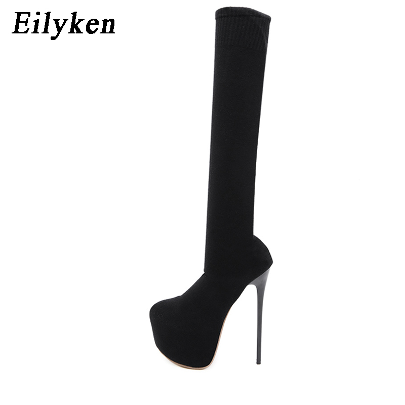Eilyken Mode Platform Stretchs - Knee High Sock Women recensie en prijs