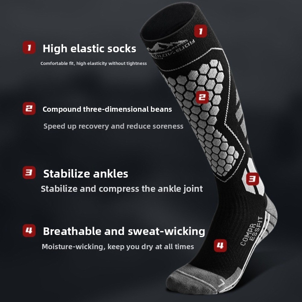 Nieuwe verdikte skisokken Adem - Thermal Sock Winter recensie en prijs