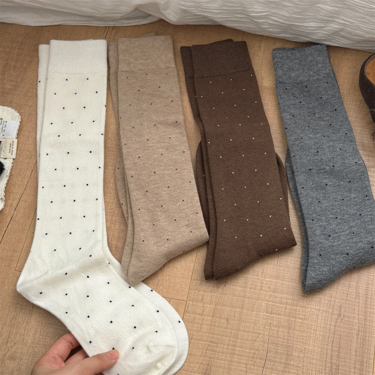 SP&CITY Winter Zoete Polka Dot - Silk Sock Bamboo recensie en prijs