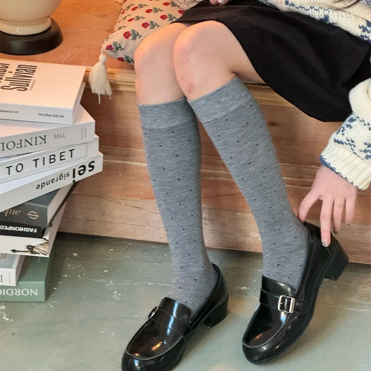 SP&CITY Winter Zoete Polka Dot - Silk Sock Bamboo recensie en prijs