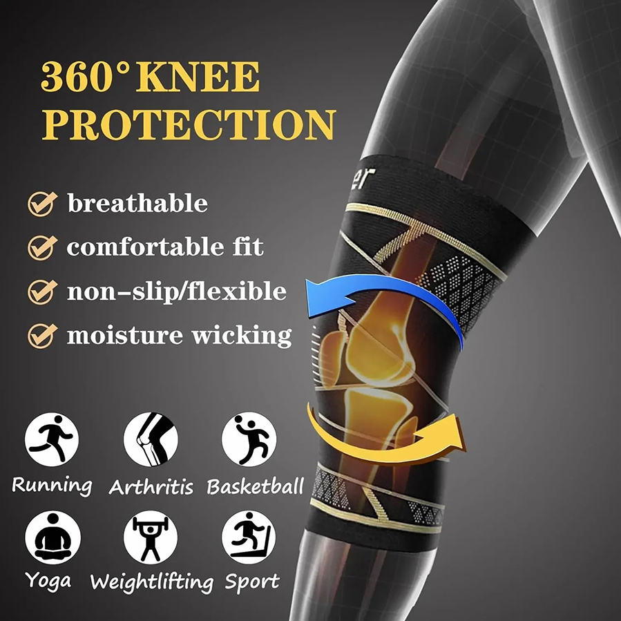 Kopervezel compressie kniebesc - Compression Sleeve Calf recensie en prijs