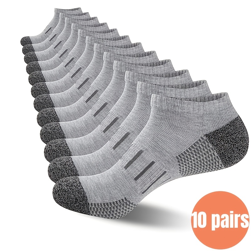 10 paar heren enkelsokken met  - Ankle Sock Low Cut recensie en prijs